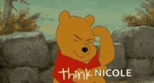 Think Pooh GIF - Think Pooh Winnie The Pooh GIFs
