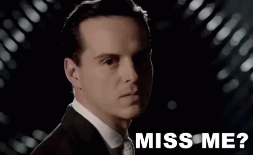 Miss Me? GIF - Sherlocked Miss Me Moriarty GIFs