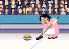 Curling Consuela GIF - Curling Consuela Family Guy GIFs