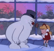 Frosty Hug GIF - Frosty Frosty The Snowman Hug GIFs