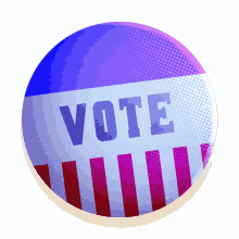 vote early button go vote get out the vote election2020 vote