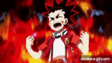 Scream Anime GIF - Scream Anime Power GIFs