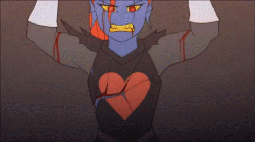 Undyne Glitchtale GIF - Undyne Glitchtale Undyne The Undying GIFs