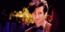 Matt Smith Doctor Who GIF - Matt Smith Doctor Who Smirk GIFs