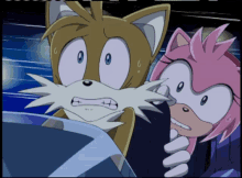 Sonic X Tails Amy Sonic X Amy GIF - Sonic X Tails Amy Sonic X Amy Sonic X Tails GIFs