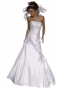 A Szépség Strapless GIF - A Szépség Strapless Wedding Dress GIFs