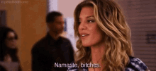 Namaste Naomi GIF - Namaste Naomi 90210 GIFs