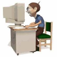 Computer On The Computer GIF - Computer On The Computer On The Internet GIFs