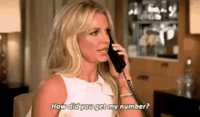 woman phone how did you get my number britney spears britney