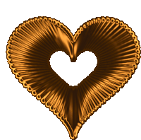 Aranyszívű Golden Heart Sticker - Aranyszívű Golden Heart Heart Stickers