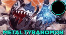 Digimon Metal Tyranomon GIF - Digimon Metal Tyranomon Metaltyrannomon GIFs