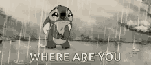Stitch Crying GIF - Stitch Crying Where Are You GIFs