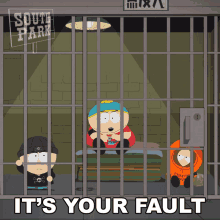 Its Your Fault Stan Marsh GIF - Its Your Fault Stan Marsh Eric Cartman GIFs