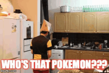 Aran Whos That Pokemon GIF - Aran Whos That Pokemon Kitchen GIFs