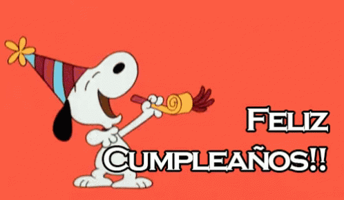 Feliz Cumpleaños GIF - Feliz Cumpleanos Feliz Cumple Snoopy - Discover &amp; Share GIFs