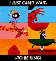 lion king cant wait to be king cartoon