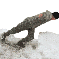 Dive Snow Sticker - Dive Snow Soldier Stickers