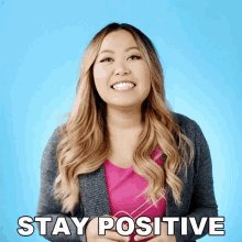 Stay Positive Ellen Chang GIF - Stay Positive Ellen Chang For3v3rfaithful GIFs
