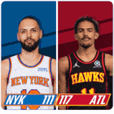 New York Knicks (111) Vs. Atlanta Hawks (117) Post Game GIF - Nba Basketball Nba 2021 GIFs
