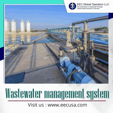 wastewater recycling system plant sewage