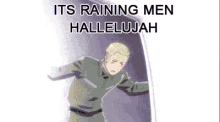 Hetalia Hallelujah GIF - Hetalia Hallelujah Raining Men GIFs