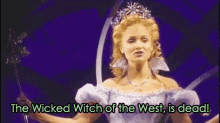 The Wicked Witch Of The West Is Dead GIF - Wicked Witch Witch Of The West GIFs