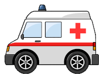 Ambulance Emergency Sticker - Ambulance Emergency Stickers