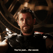 Thor You Are GIF - Thor You Are Worst GIFs