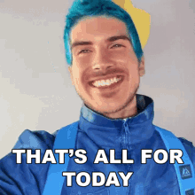 Thats All For Today Joey Graceffa GIF - Thats All For Today Joey Graceffa Thats It GIFs