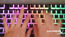 Hyperx Keyboard GIF - Hyperx Keyboard Rgb GIFs