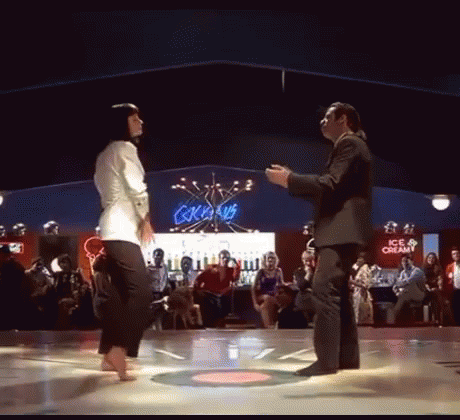 Dance Pulp Fiction GIF - Dance Pulp Fiction Travolta - Descubre & Comparte  GIFs