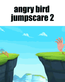 Angry Bird Jumpscare Angry Birds GIF - Angry Bird Jumpscare Angry Birds Jumpscare GIFs