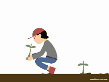 Planting Zombies GIF - Planting Planting Seeds Zombies GIFs
