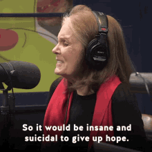 So It Would Be Insane And Suicidal To Give Up Hope Crooked Media GIF - So It Would Be Insane And Suicidal To Give Up Hope Crooked Media Pod Save America GIFs