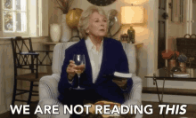 We Are Not Reading This No Way GIF - We Are Not Reading This No No Way GIFs