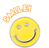 Popits Smiley Sticker - Popits Smiley Charms Stickers