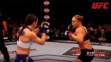 Punching Ronda Rousey GIF - Punching Ronda Rousey Hall Da Fama Do GIFs