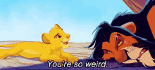 Weird Youre So Weird GIF - Weird Youre So Weird Lion King GIFs