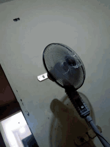 Electric Fan Hot Weather GIF - Electric Fan Hot Weather At Home GIFs