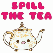 Tea Spill GIF - Tea Spill Spill The Tea GIFs
