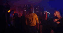 partying party people look stare dance