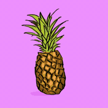 Purple Pineapple GIF - Purple Pineapple Wiggle GIFs