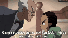 The Boondocks Game Recognize Game GIF - The Boondocks Game Recognize Game GIFs