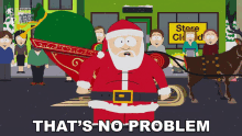 Thats No Problem Santa Claus GIF - Thats No Problem Santa Claus South Park GIFs