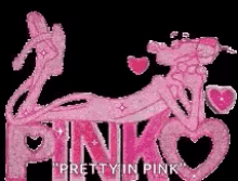 Pretty In Pink Pink Panther GIF - Pretty In Pink Pink Panther Sparkles GIFs