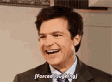 Forced Laughing GIF - Forced Laughing GIFs