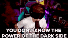 Unitedgamer You Dont Know The Power Of The Dark Side GIF - Unitedgamer You Dont Know The Power Of The Dark Side GIFs