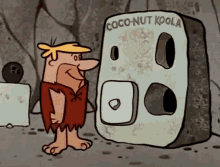 Barney Rubble The Flintstones GIF - Barney Rubble The Flintstones Coconut Koola GIFs