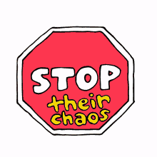 ignore the chaos chaos dont react dont share stop their caos