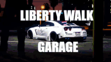 liberty walk garage car skyline glitch cool car